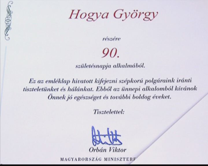 90. éves a helytörténet - kutató 90. éves a helytörténet - kutató