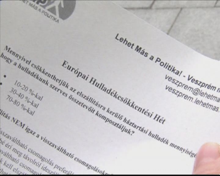 Európai Hulladékcsökkentési Hét Európai Hulladékcsökkentési Hét