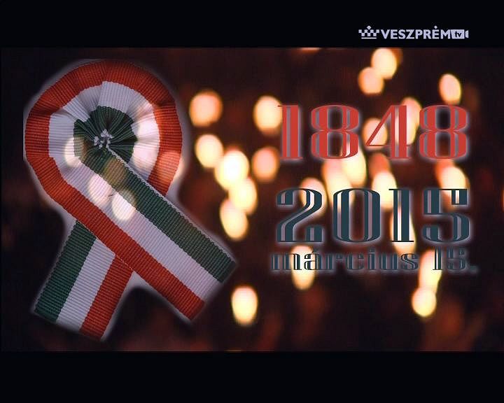 Március 15.-ei ünnepségek Veszprémben