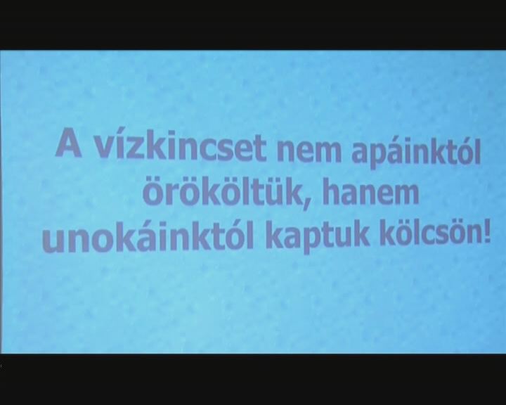 Víz világnapja a Bárcziban Víz világnapja a Bárcziban