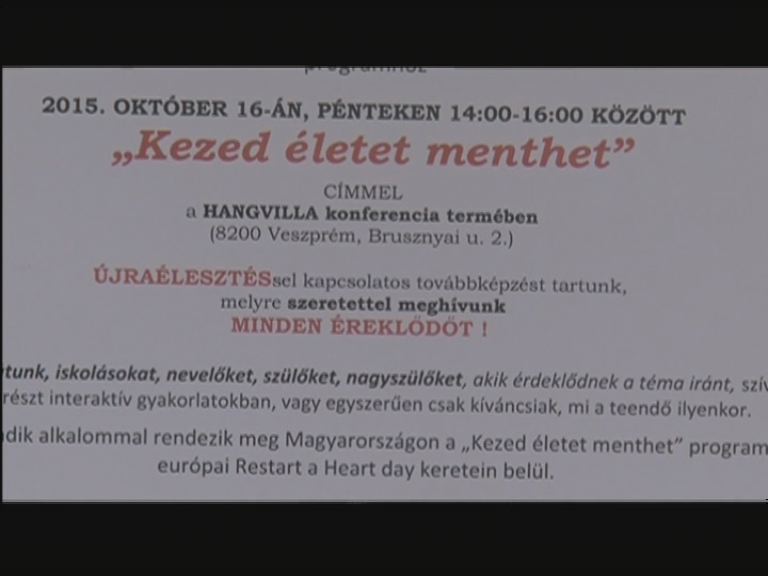 Konferencia az újraélesztésről Konferencia az újraélesztésről