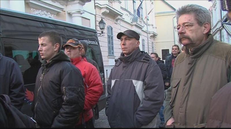 Demonstráció az ítélet ellen Demonstráció az ítélet ellen