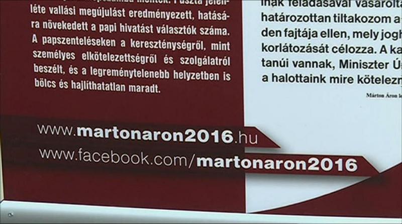 Márton Áron emlékkiállítás Márton Áron emlékkiállítás