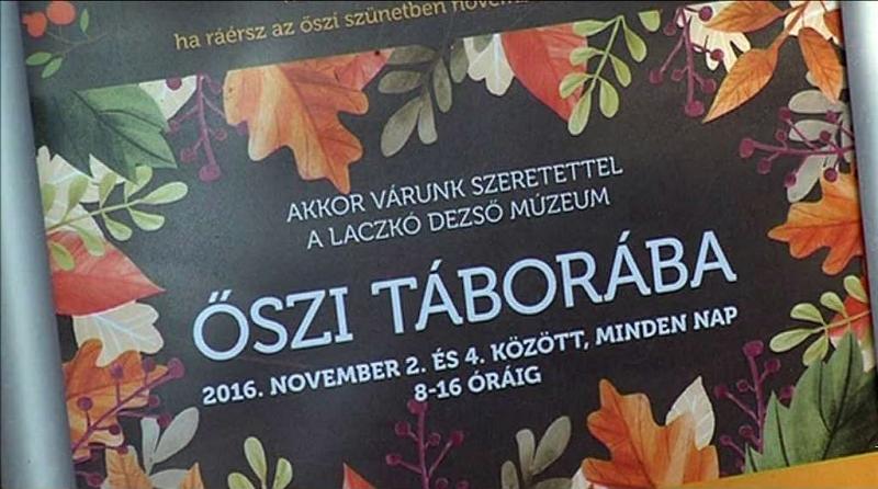 Őszi programok a múzeumban Őszi programok a múzeumban