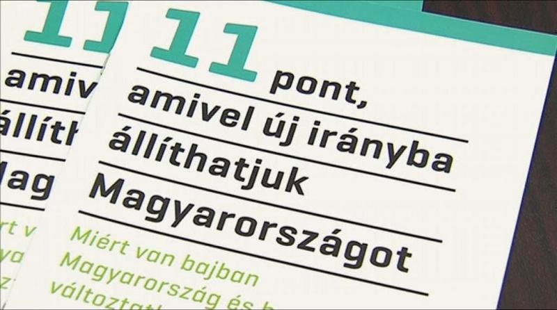 Az LMP új programja Az LMP új programja