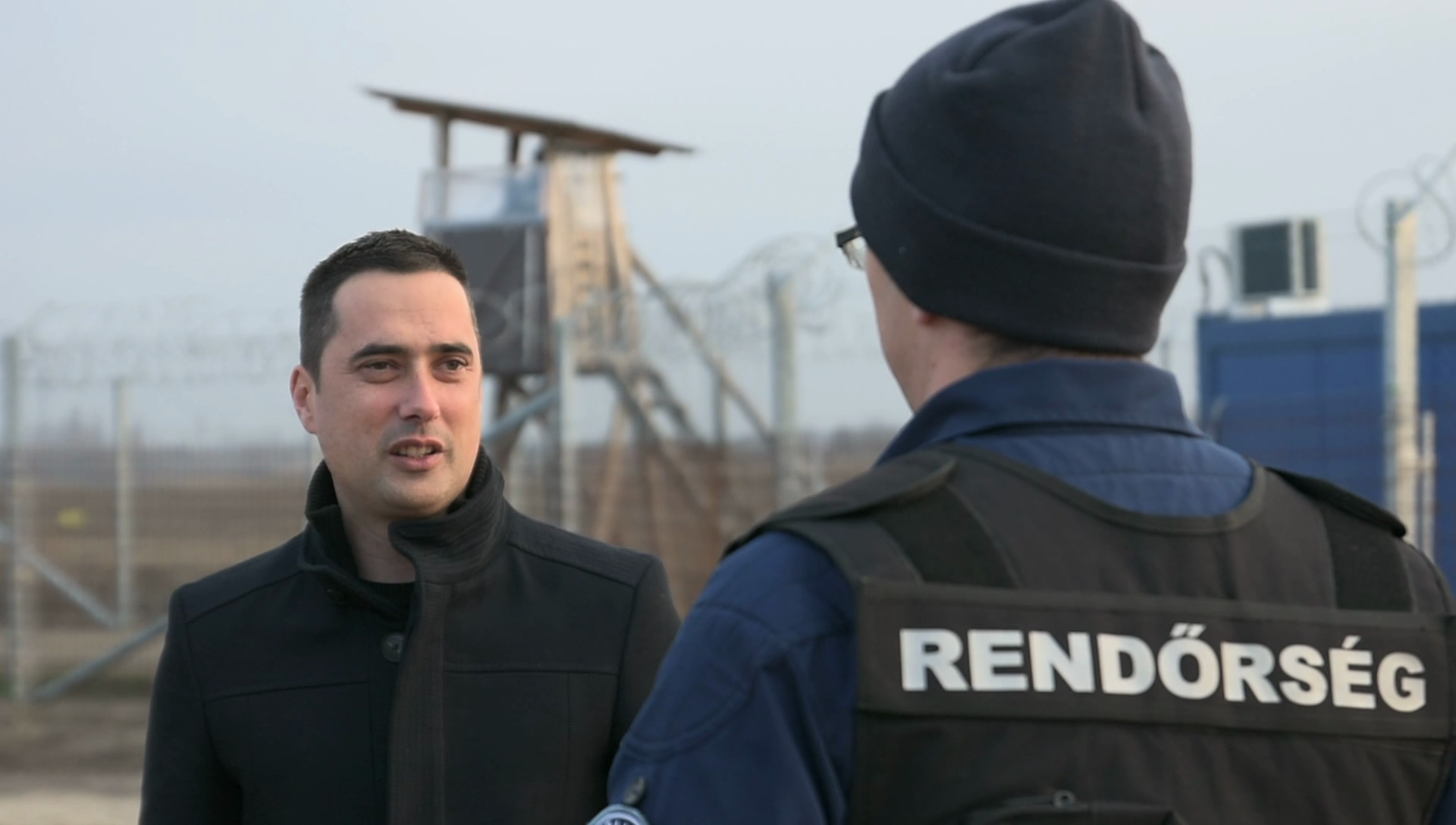 Veszprémi rendőrök a határon