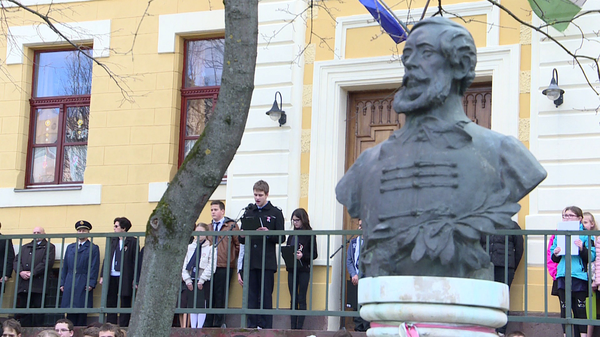 Megemlékezés a Kossuth iskolában