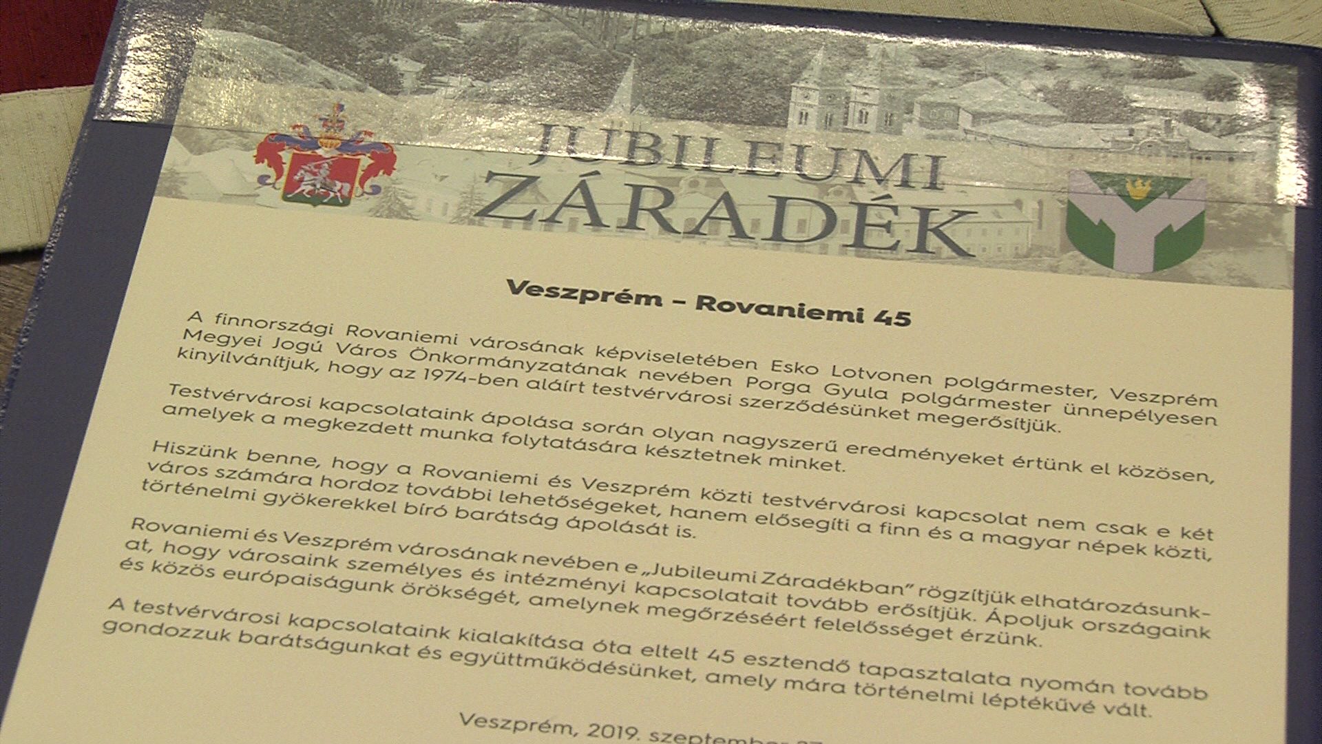 45 éves kapcsolat