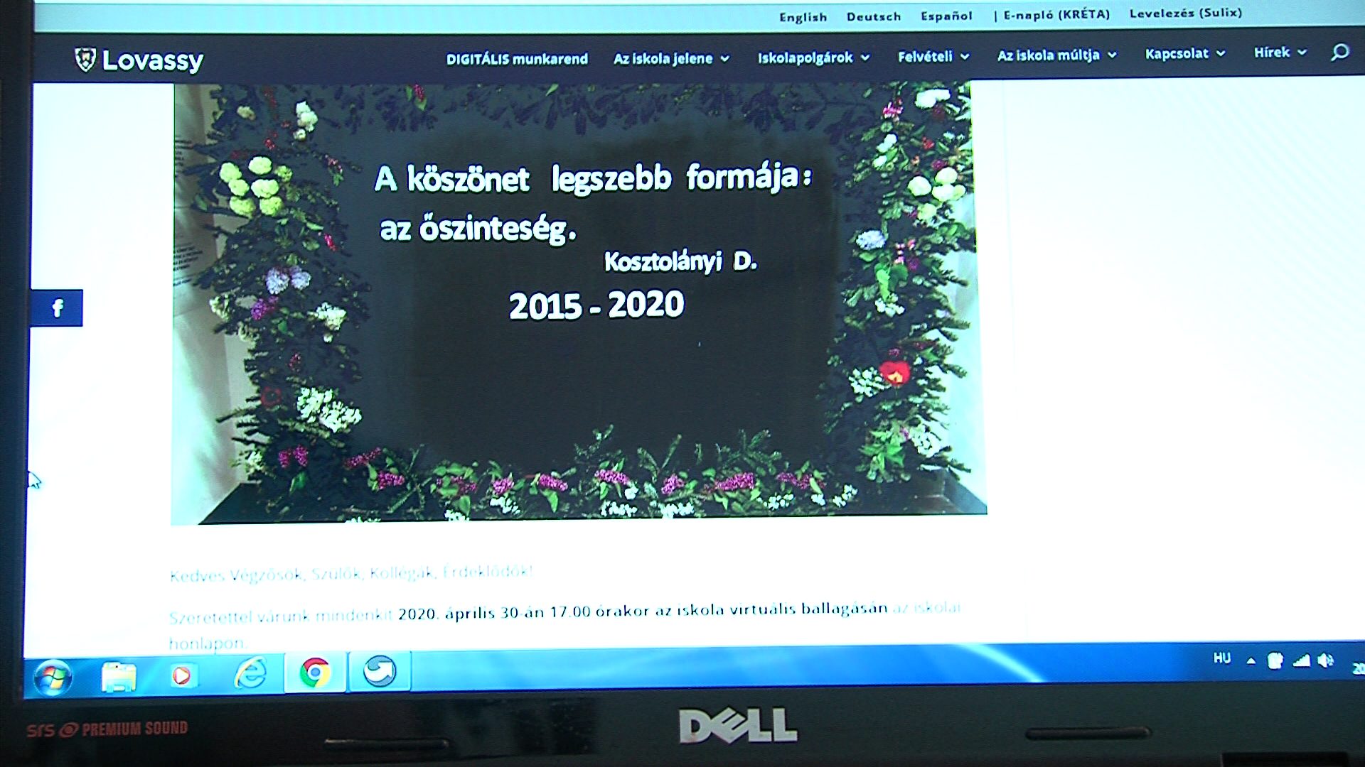 Ballagás online Ballagás online